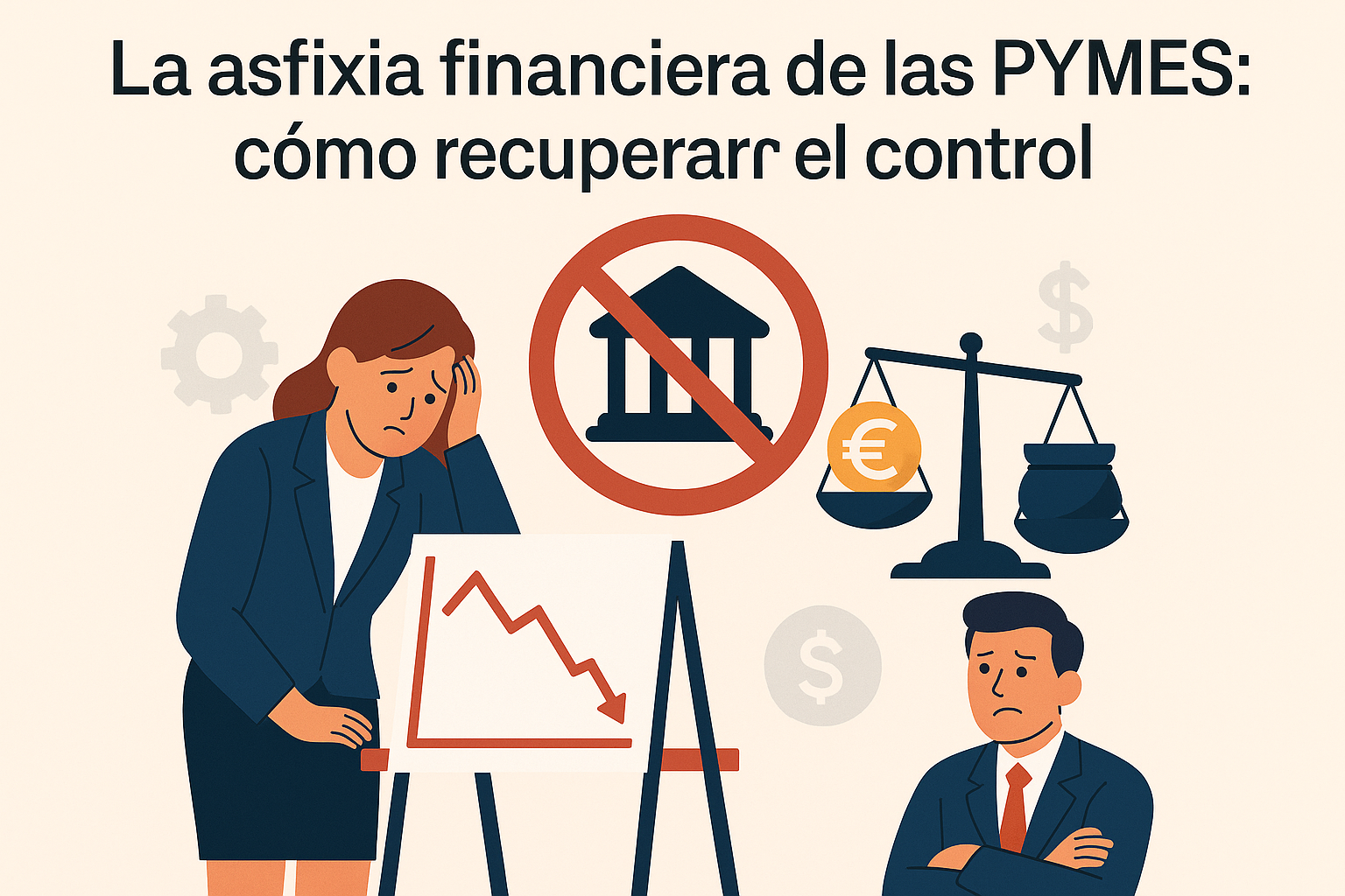 La asfixia financiera de las Pymes: como recuperar el control